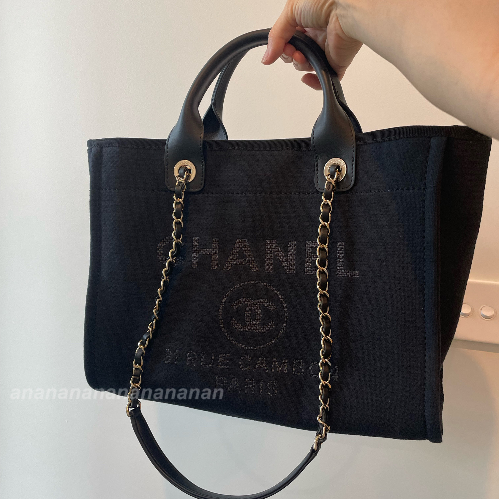 入手困難 ハンドル Mサイズドーヴィル 直営店 (CHANEL/トート