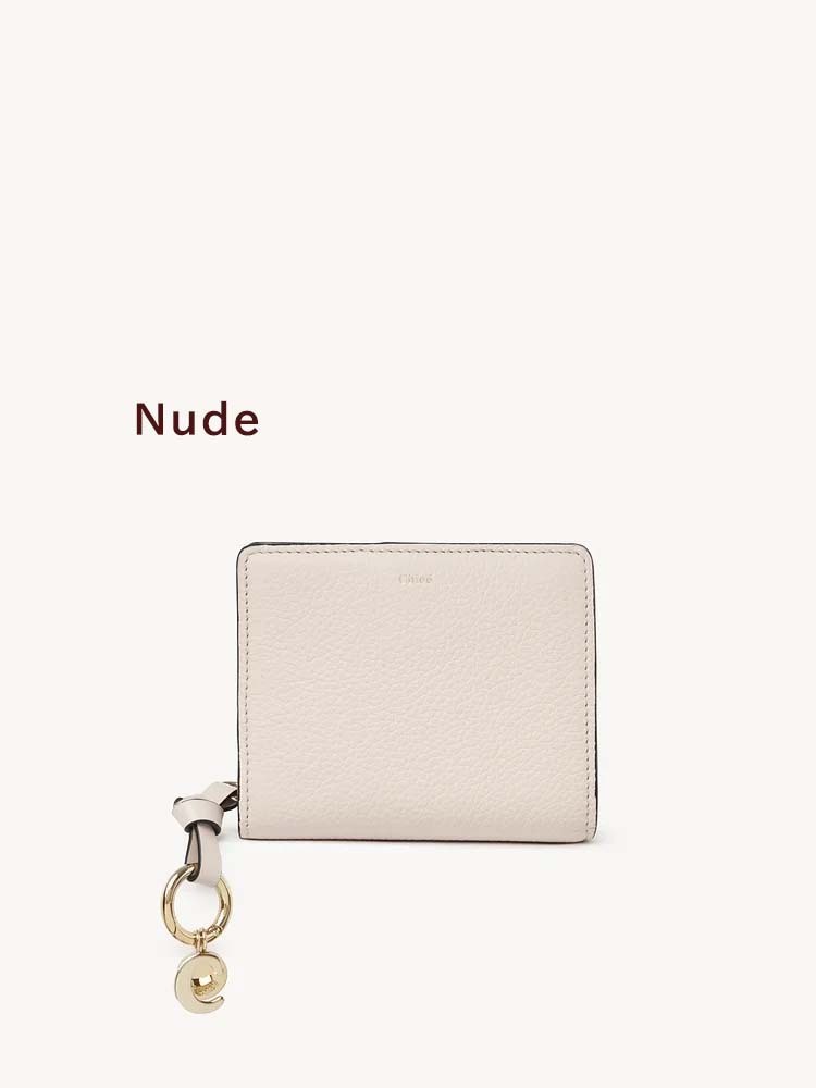 国内即発★Chloe “alphabet”コンパクトウォレット