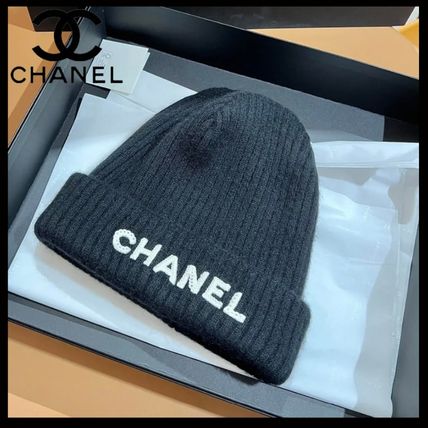 CHANEL(シャネル) ニットキャップ・ビーニー(レディース) - 海外通販の ...