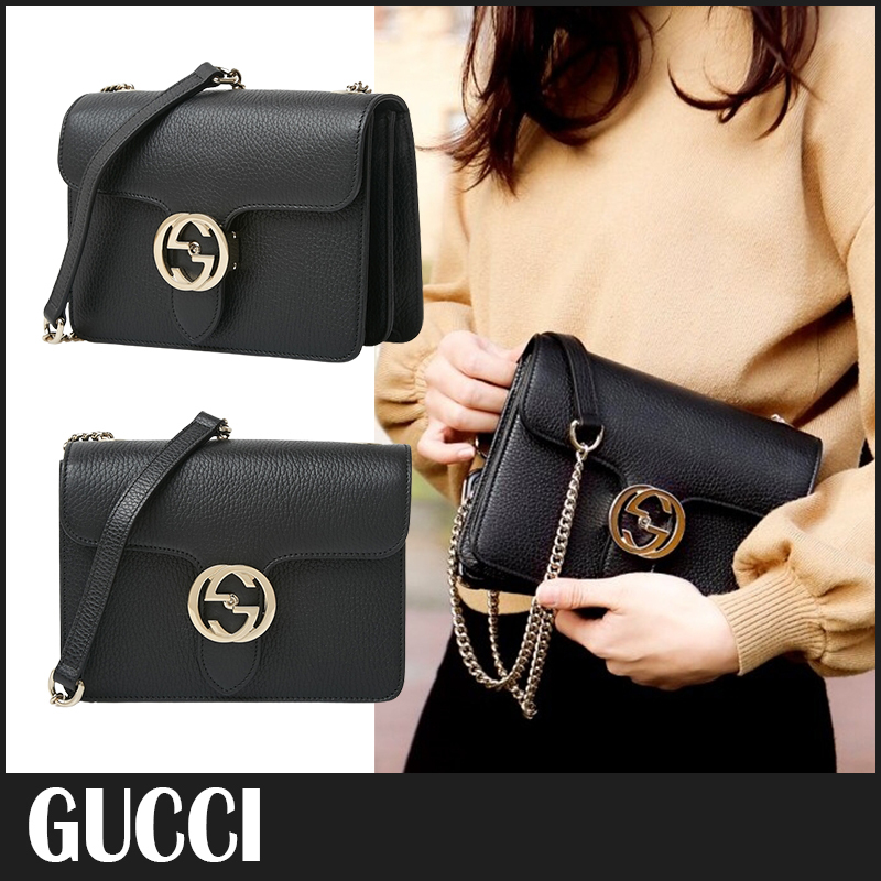 送料関税込☆GUCCI インターロッキング G クロスバッグ☆超人気