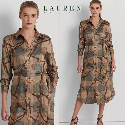 シャツワンピ Ralph Lauren x ワンピース(レディース) - 海外通販のBUYMA