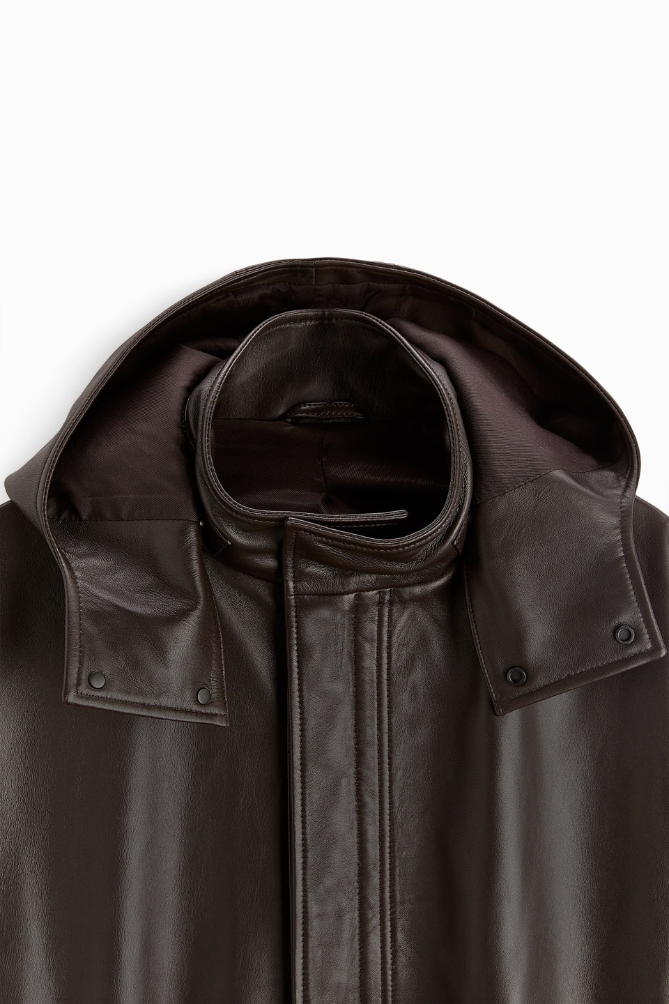 名作 ZARA スタジオニコルソン パッチレザーコート NICHOLSON S tdh