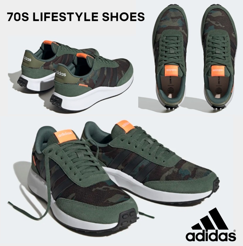 日本未入荷☆迷彩☆アディダス☆70S LIFESTYLE SHOESお早めに!