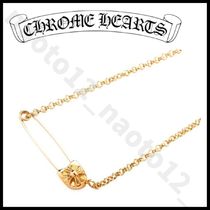 【CHROME HEARTS(クロムハーツ)】22K セーフティピンネックレス