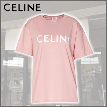 ピンク系 CELINE(セリーヌ) Tシャツ・カットソー(レディース ...