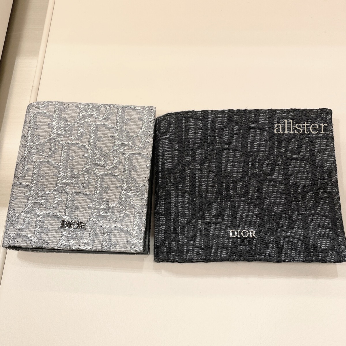 すぐ発送【DIOR】ディオール オブリーク 2つ折り財布 ラッピング