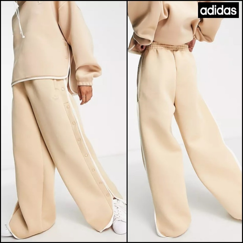 【adidas】Originals Mountain スナップボタン トラックパンツ♪