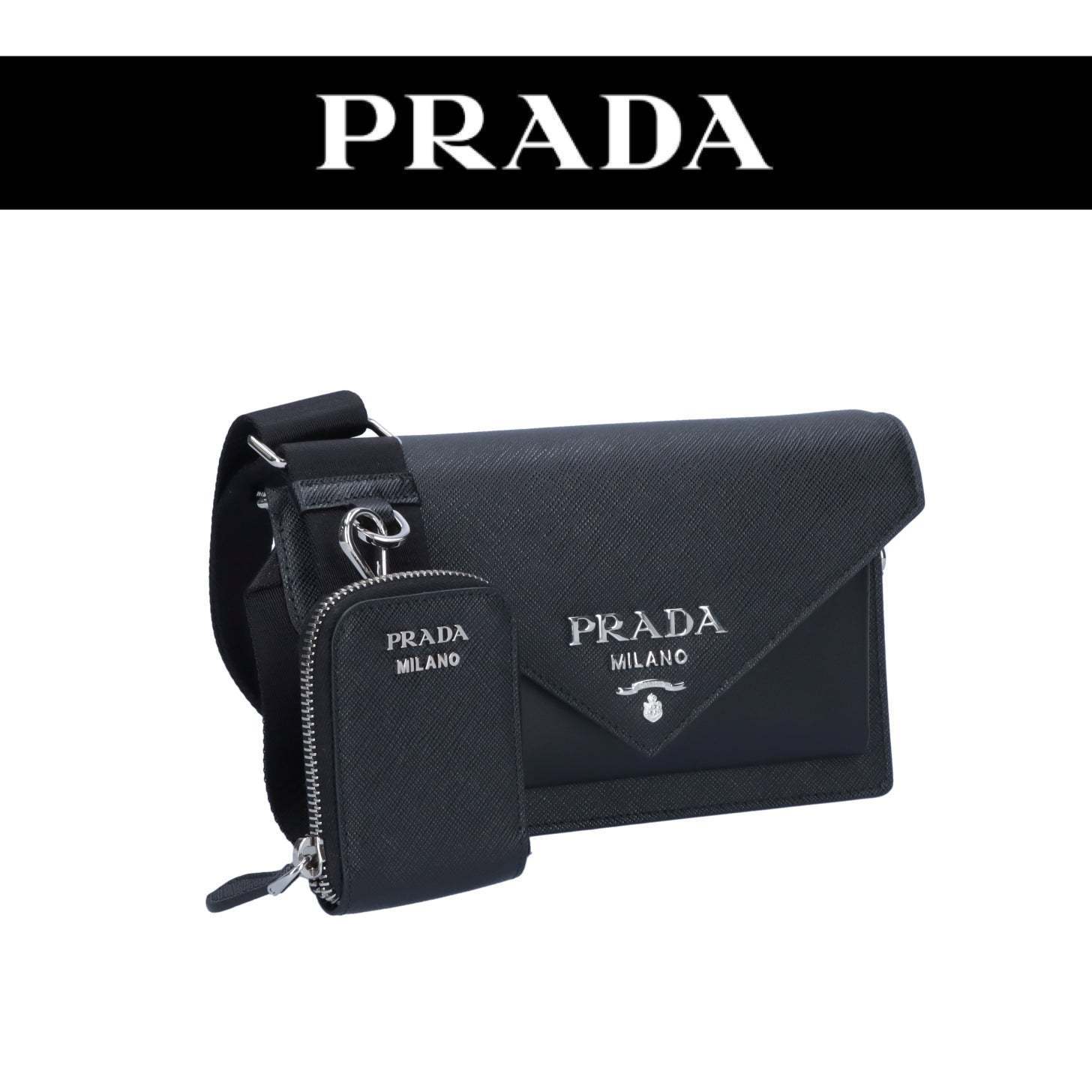 ★ PRADA ★ ロゴ ショルダーバッグ