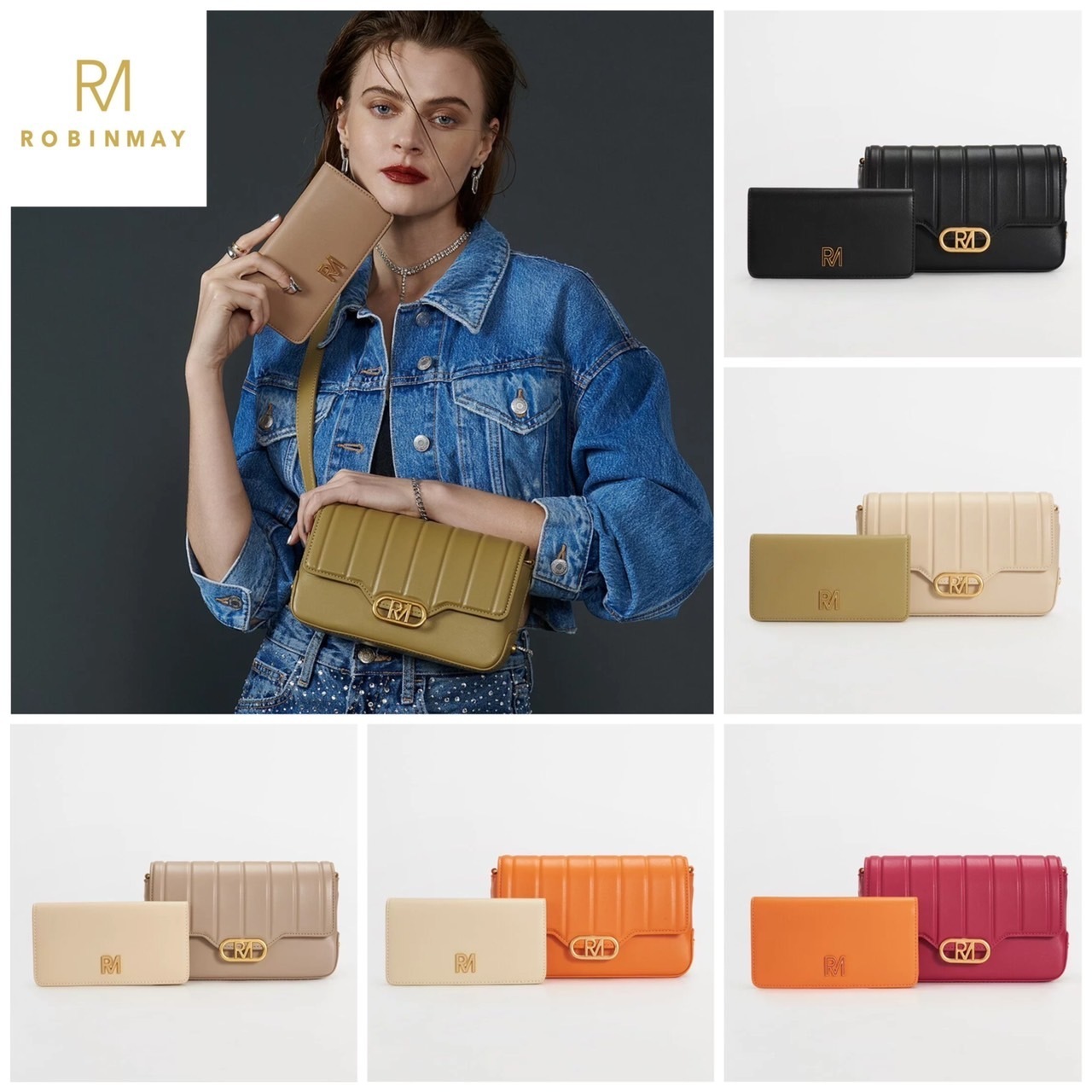 追跡有★ROBINMAY 2WAY フラグメントケース付 ショルダーバッグ