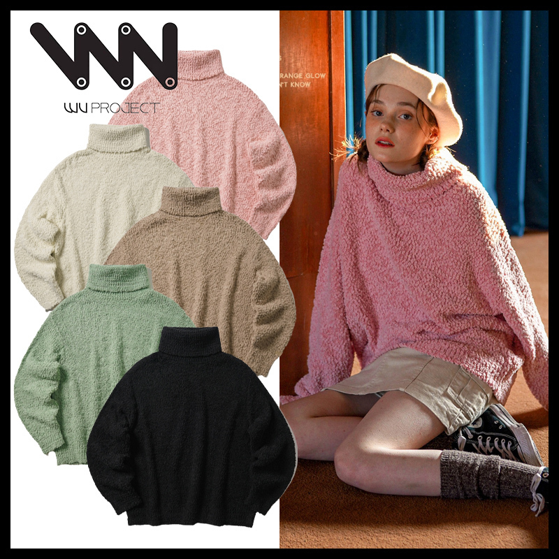 【WV PROJECT】★関税込★Fluffys Turtleneck Knit JIKN7636