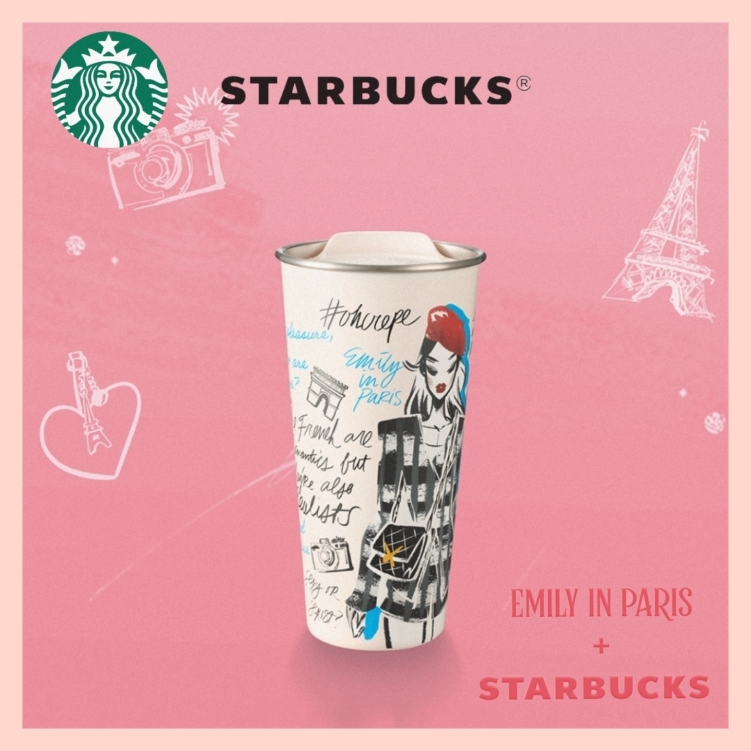 日本未発売 emily in Paris スタバ タンブラー - メルカリ