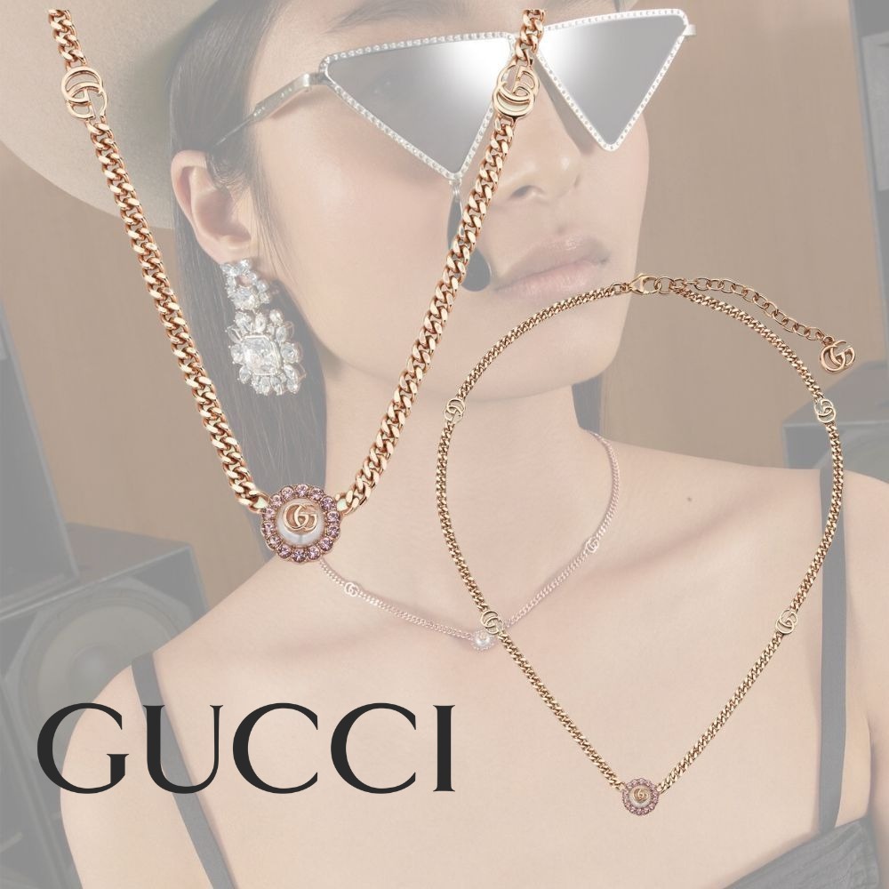 国内発送 GUCCI ダブルG フラワー ネックレス 完売前に!