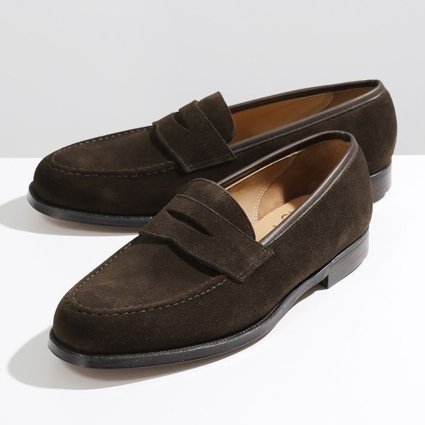 CROCKETT&JONES ローファー Boston 28363A S02L1 スウェード