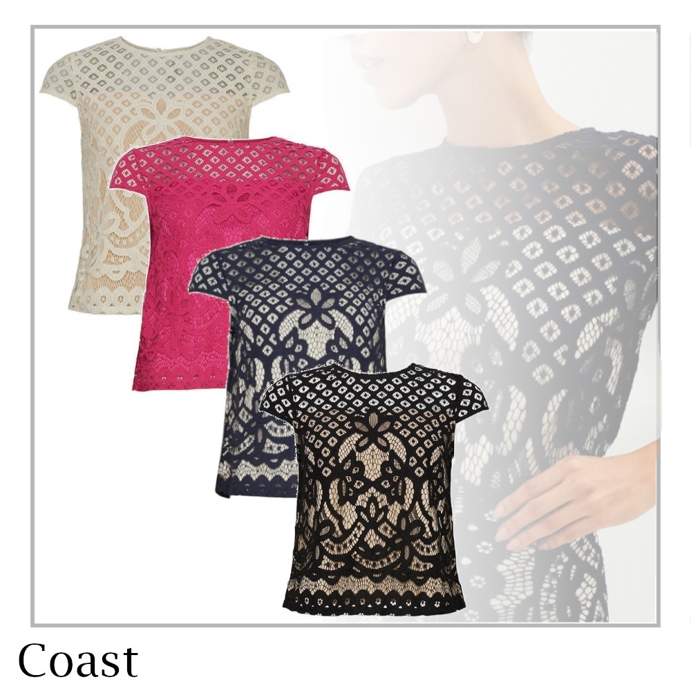 華やか Coast キャップスリーブレーストップ - bpconstructores.com