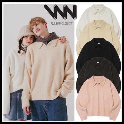 WV PROJECT Sweaters Unisex Street Style Sweaters