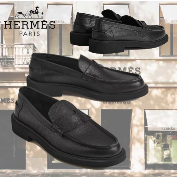 超激安ショップ HERMES エルメス《Guillaume》 ローファー - medisalud