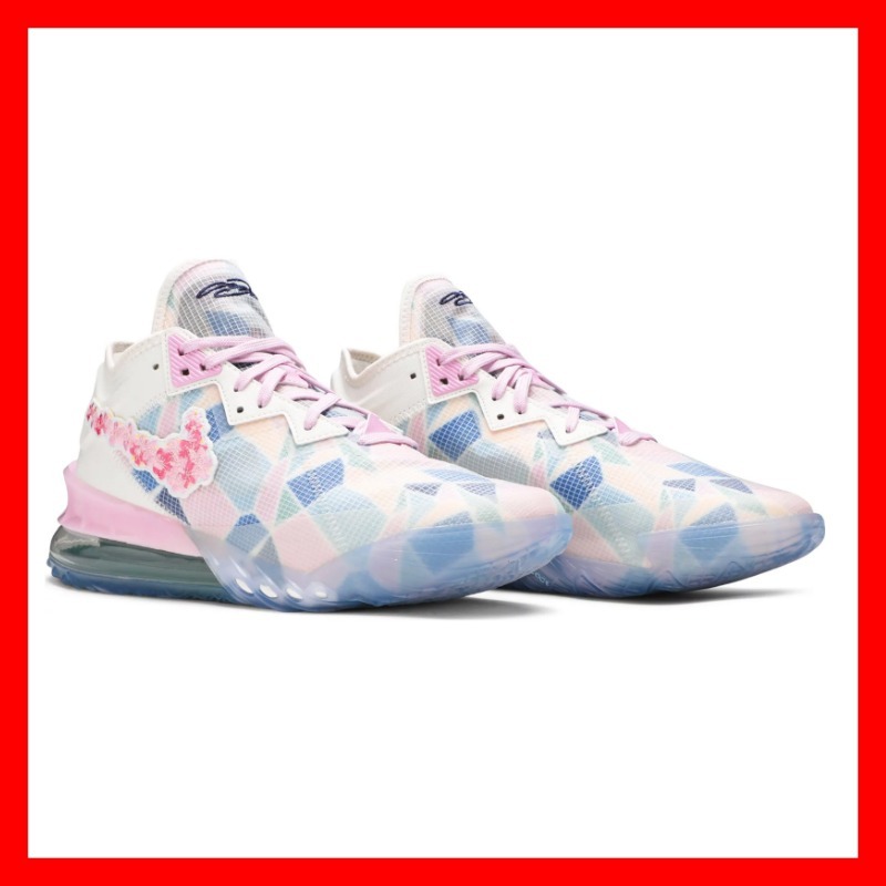 Nike LeBron 18 Low atmos Cherry Blossom チェリーブロッサム