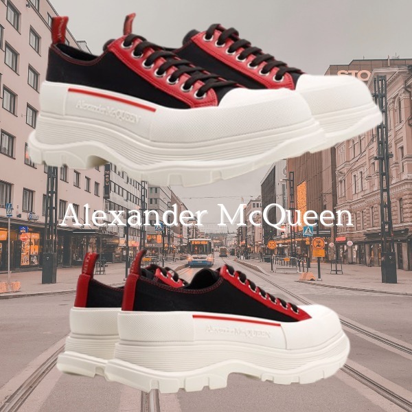 国内在庫】 【Alexander レースアップ McQueen】▽関税込▽トレッド
