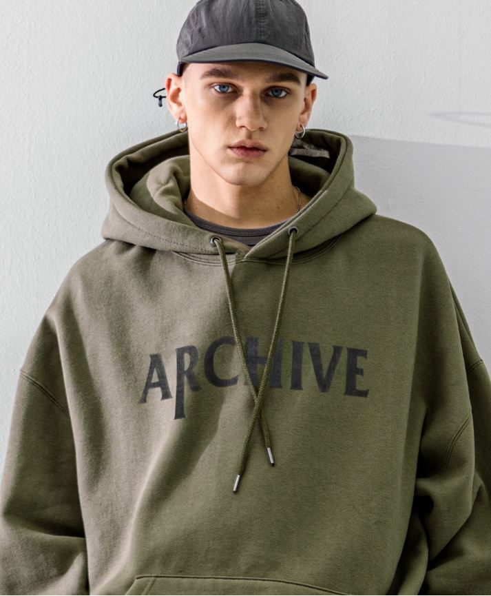 ★韓国の人気★【EZKATON】★Identity Heavy Cotton Hoodi.e★ ☆韓国の人気☆【EZKATON】☆Identity Heavy Cotton Hoodi.e