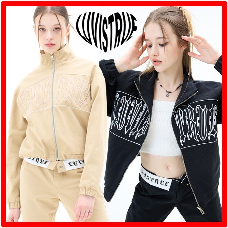 ☆人気☆【LUV IS TRUE】☆MZ CROP STADIU.M☆ジャケット☆