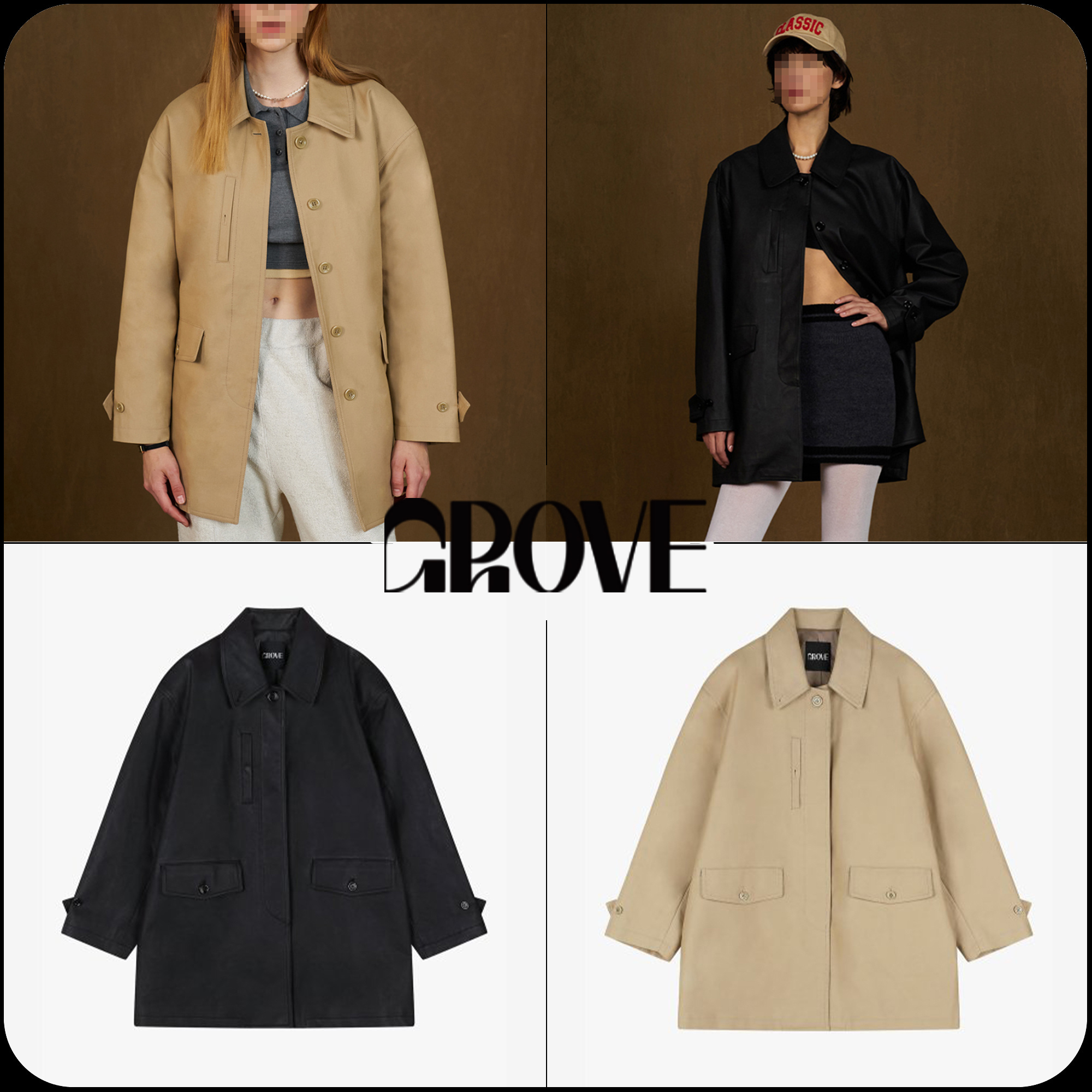 [GROVE]★22FW DANA COAT