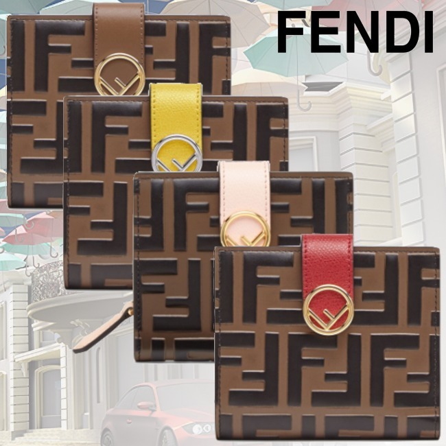 FENDI【新作】 Portefeuille a deux volets F is Fendi 全4色 ...