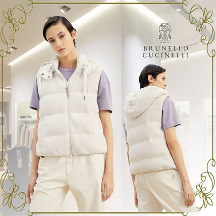 BRUNELLO CUCINELLI(ブルネロクチネリ) ダウンベスト(レディース ...
