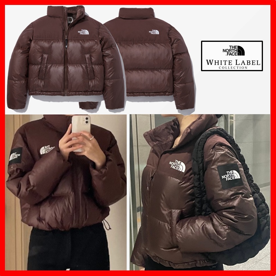 [ノースフェイス]☆W'S NOVELTY NUPTSE ダウンジャケット☆BROWN
