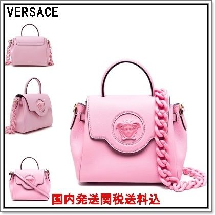 VERSACE(ヴェルサーチェ) ハンドバッグ(レディース) - 海外通販のBUYMA