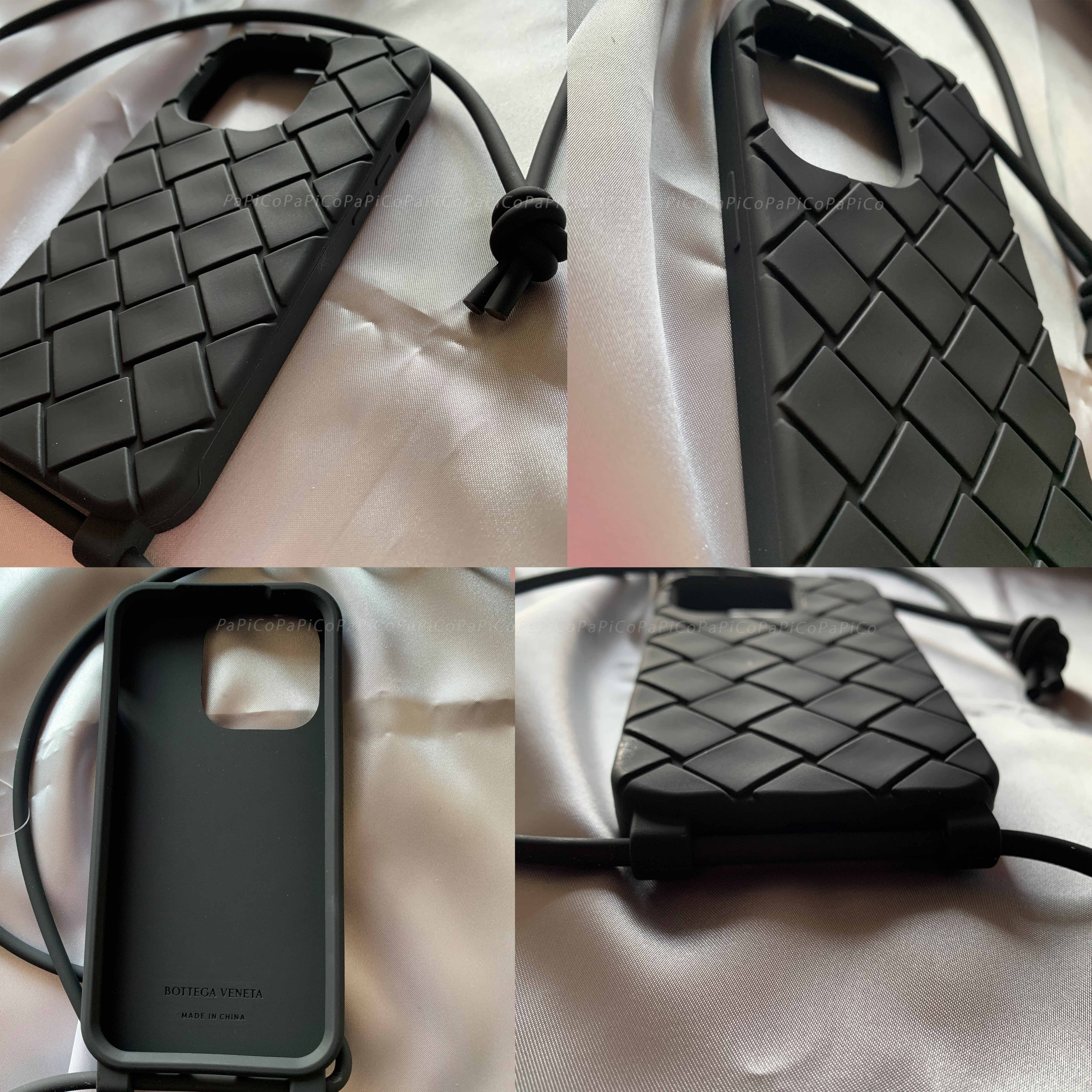 BOTTEGA VENETA** iPhone 14 Pro Max ケース ストラップ付