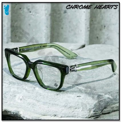 CHROME HEARTS Eyeglasses Unisex Street Style Eyeglasses