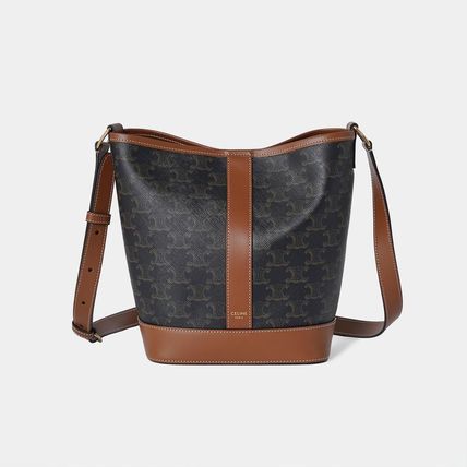 バケット CELINE Triomphe Canvas(セリーヌ トリオンフキャンバス ...