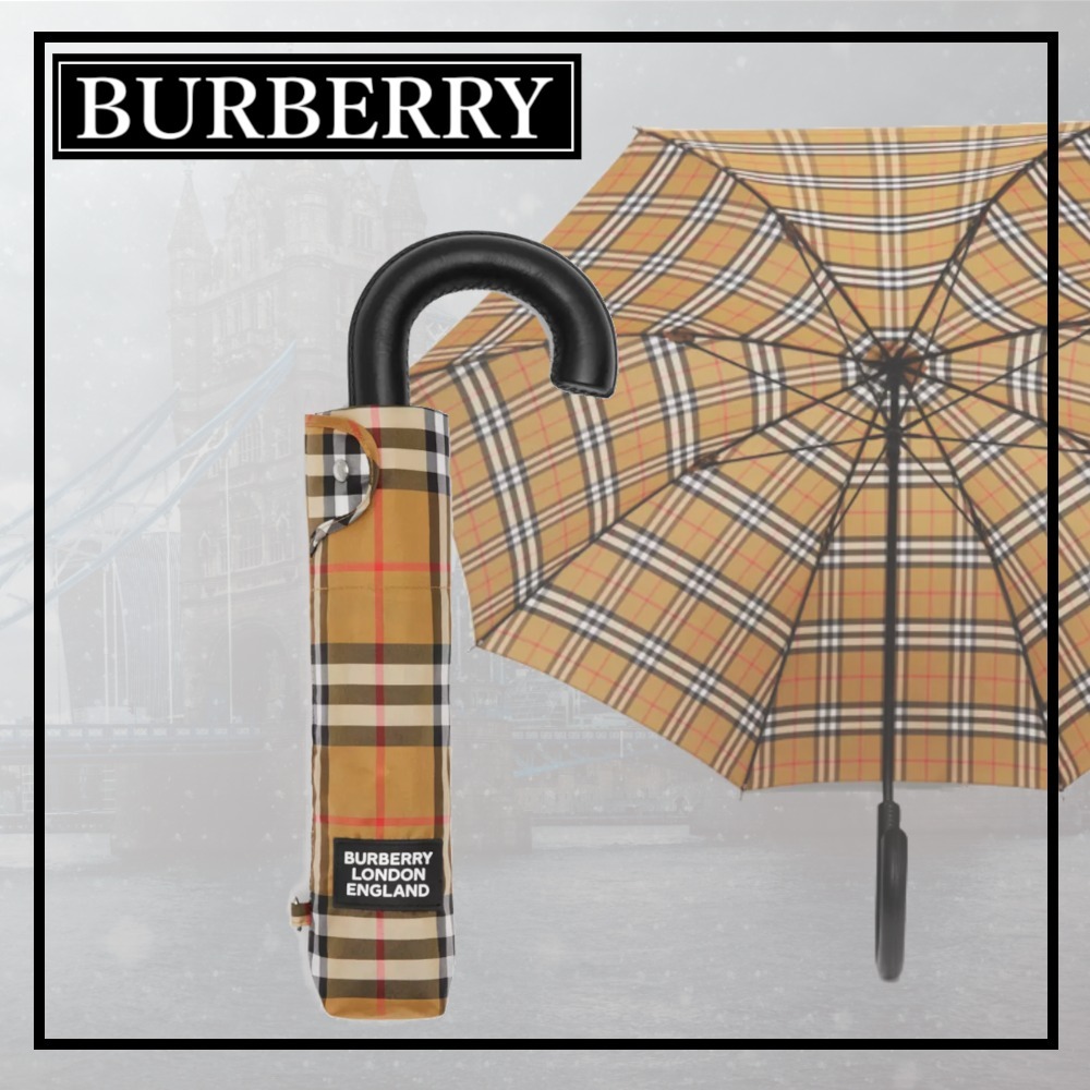 【BURBERRY】 バーバリー ヴィンテージ チェック アンブレラ
