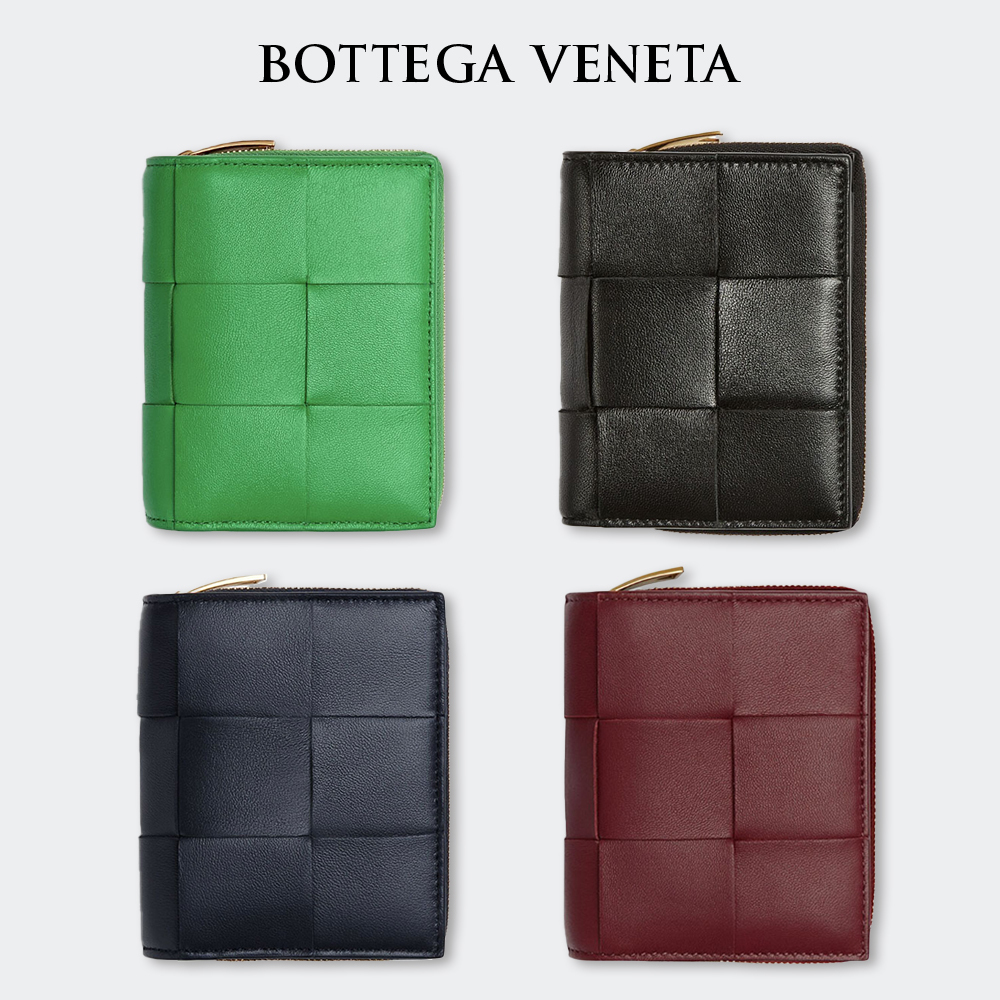 新品同様 BOTTEGA VENETA ボッテガヴェネタ イントレチャートレザー二
