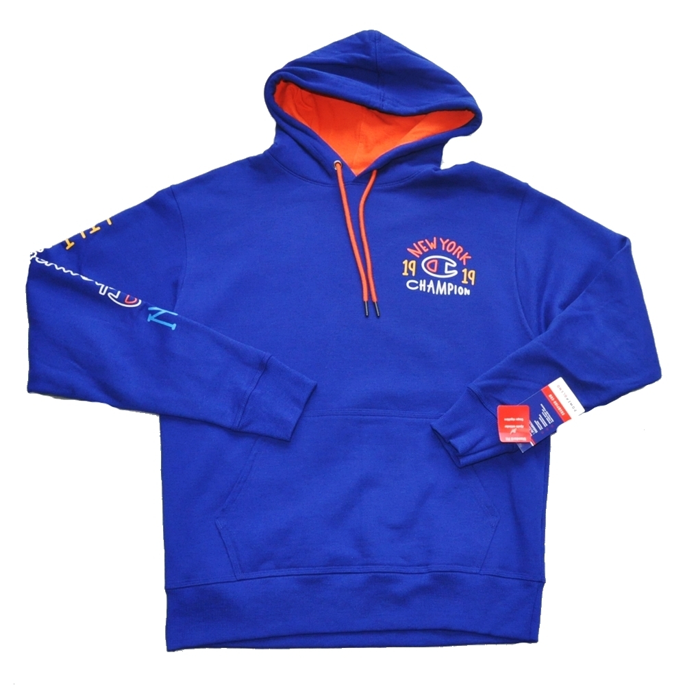 パーカー・フーディ CHAMPION / AUTHENTIC NEW YORK PULLOVER SWEAT HOODIE BLUE