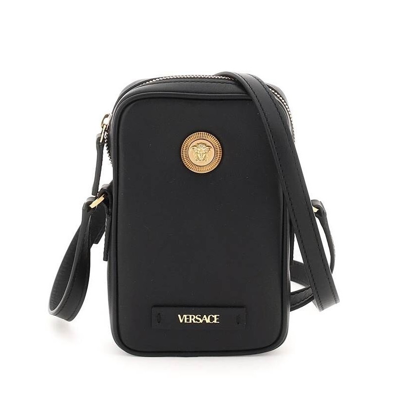 関税送料無料【VERSACE】メドゥーサ ビギー クロスボディ バッグ