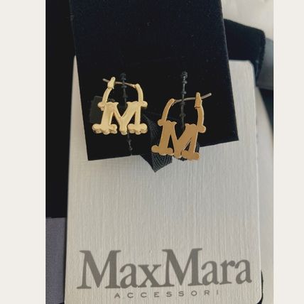 MaxMara Earrings Costume Jewelry Party Style With Jewels Elegant Style