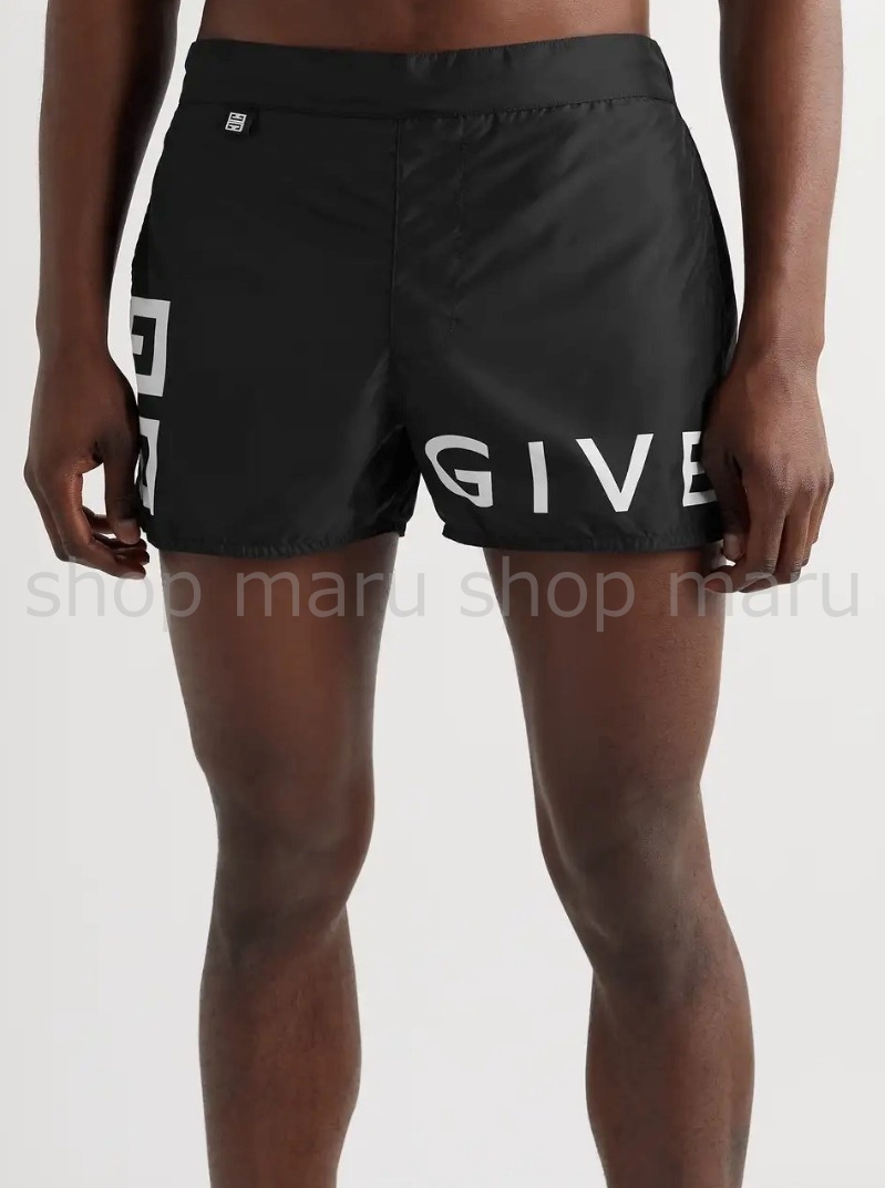 GIVENCHY◇4G ロゴ スイムショーツ 水着◇Short-Length 速乾性 ...