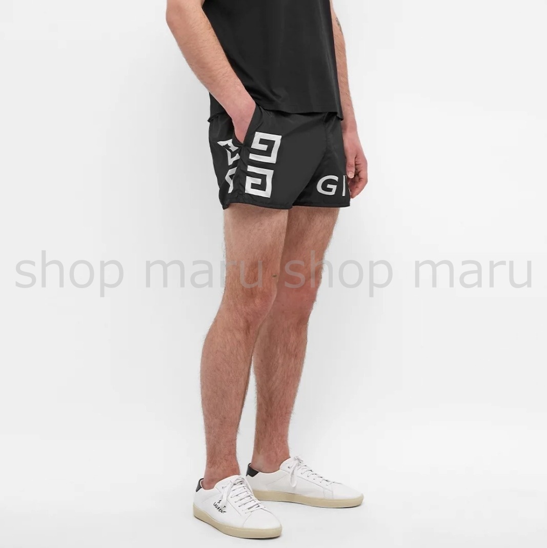 GIVENCHY◇4G ロゴ スイムショーツ 水着◇Short-Length 速乾性 ...