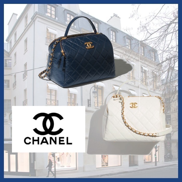 【収納力抜群】CHANEL 23cruise ボーリング バッグ 【収納力抜群】CHANEL 23cruise ボーリング バッグ
