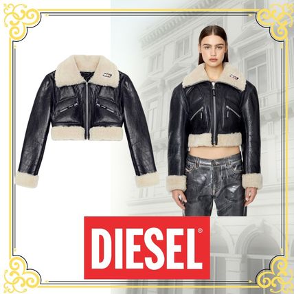 DIESEL(ディーゼル) レザージャケット・コート(レディース) - 海外通販 ...