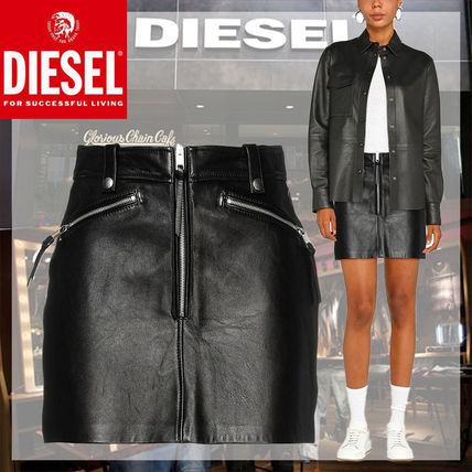レビュー投稿で選べる特典 DIESEL スカート ミニ モノグラム Mサイズ
