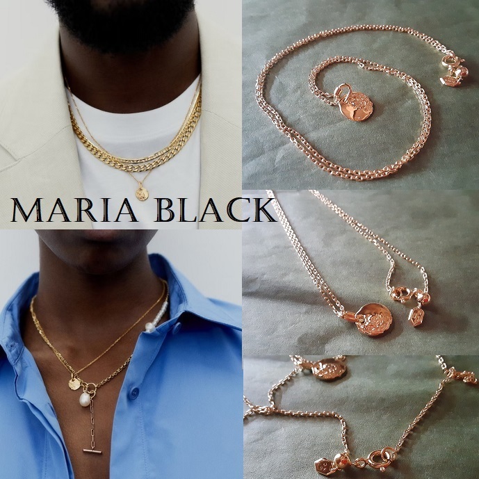 【即発★箱付き】Maria Black◆Aspen ネックレス◆ユニセックス