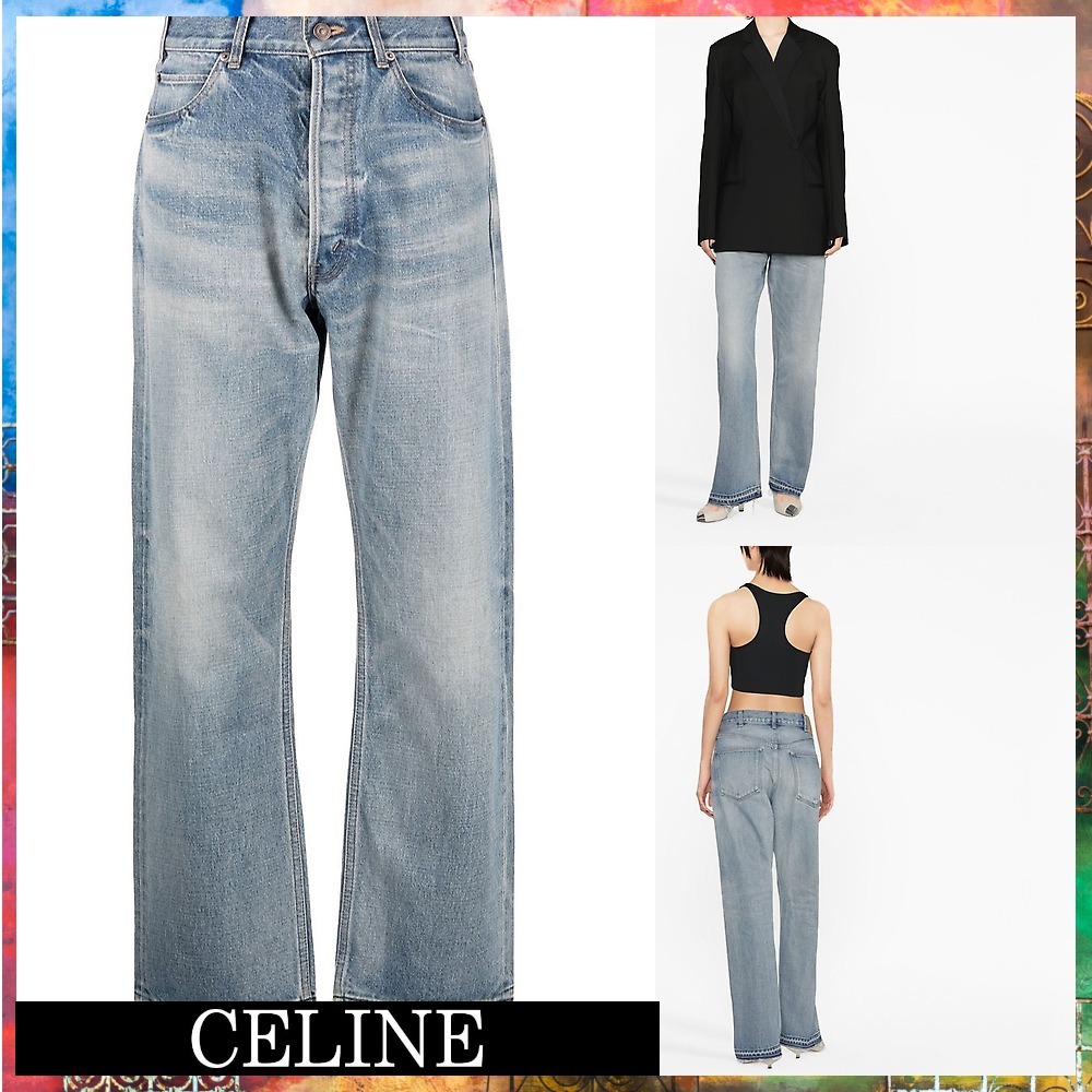 VIP【CELINE】ウェスリー デニムジーンズ www.en.bwm.pk.edu.pl
