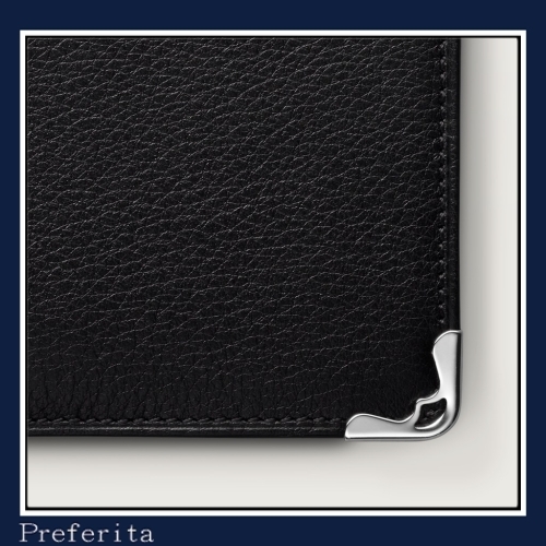 Cartier】マスト ドゥ カルティエ 長財布 7カード ブラック 財布