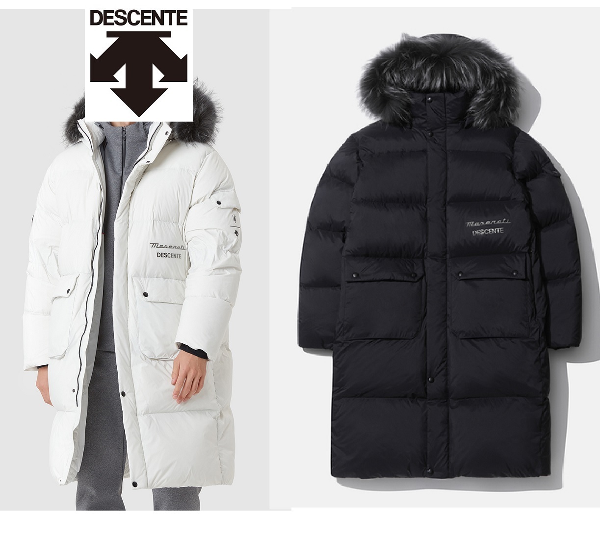 ★関税込★DESCENTE★MEN PLAIN LOGO DOWN JACKET COAT ★関税込★DESCENTE★MEN PLAIN LOGO DOWN JACKET COAT