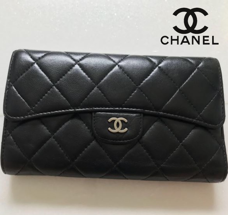【すぐ届く】シンプルお洒落な長財布♪【CHANEL】クラシック財布 【すぐ届く】シンプルお洒落な長財布♪【CHANEL】クラシック財布