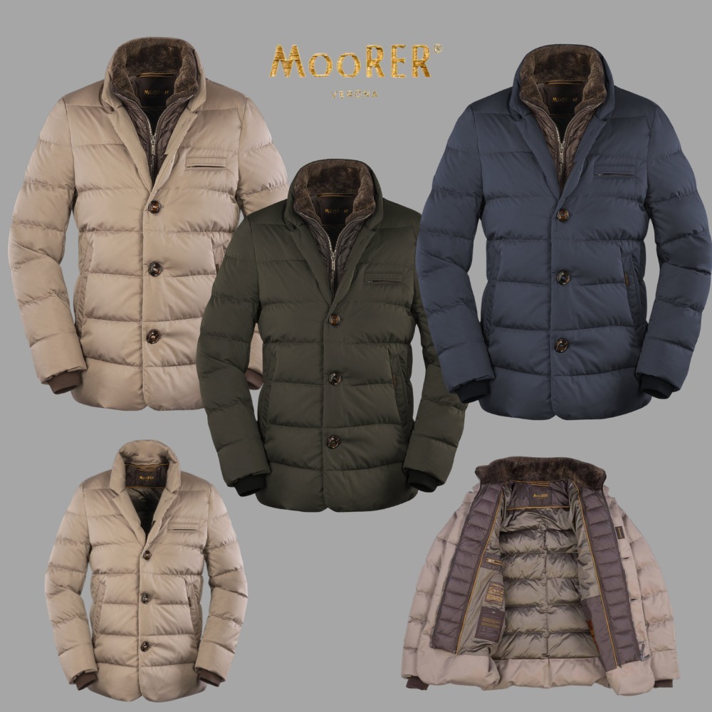 直営店【MOORER】実用的☆ BALDUCCI-WK ブレザー グースダウン