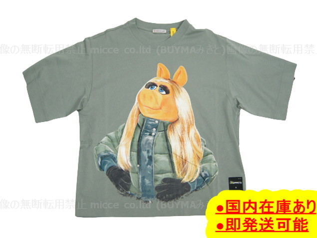 XS-M◆確保済 関税無 国内発MONCLER 1952 TシャツDisney MUPPETS