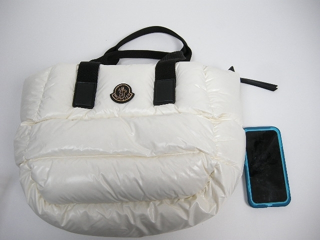◇確保済 関税無 国内発◇MONCLER CARADOC ダウン型トートバッグ